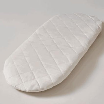 Newborn Moses Basket Mattress – Firm, Breathable with Washable Cover for Comfort & Safety