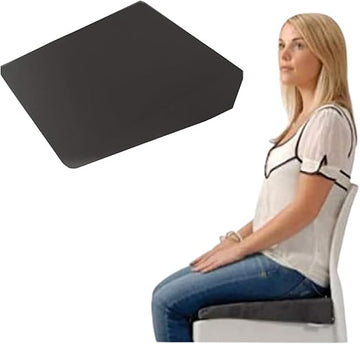 11° Wedge Seat Cushion | High-Density Support for Car & Office | Improved Posture & Lumbar Relief