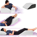 LEG Elevation Foam Wedge Pillow Leg Knee Hip & Lower Back Pain Injury Recovery