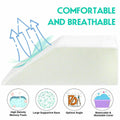 LEG Elevation Foam Wedge Pillow Leg Knee Hip & Lower Back Pain Injury Recovery