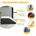 LEG Elevation Foam Wedge Pillow Leg Knee Hip & Lower Back Pain Injury Recovery