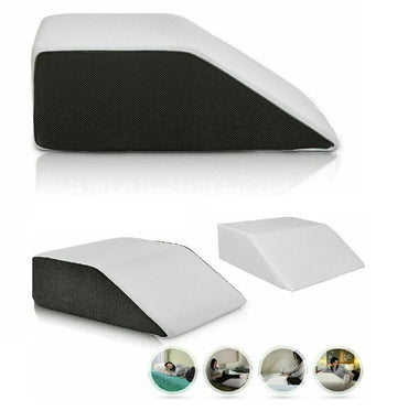 LEG Elevation Foam Wedge Pillow Leg Knee Hip &amp; Lower Back Pain Injury Recovery